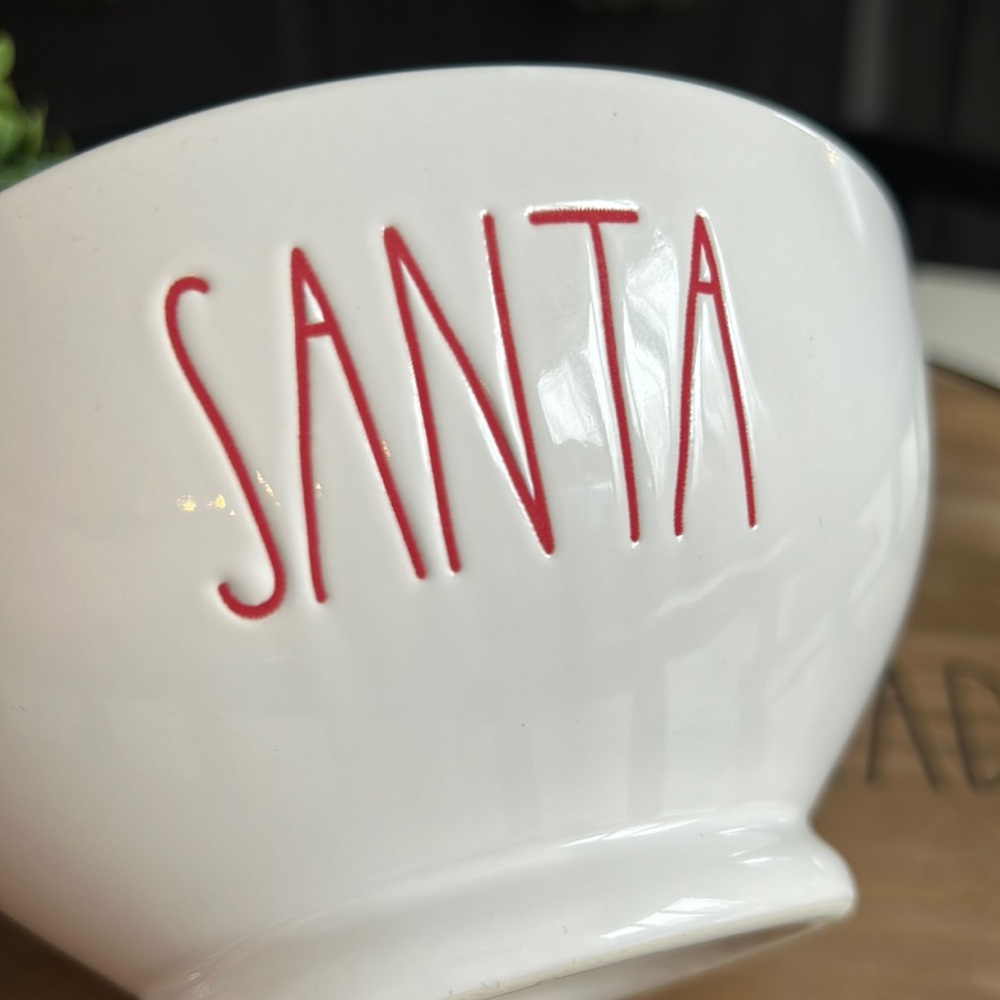 Rae Dunn SANTA Cereal Bowl 🇺🇸 NWT - Picture 5 of 8